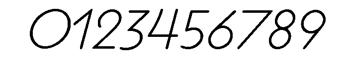 Platten Neu Light Italic Font OTHER CHARS