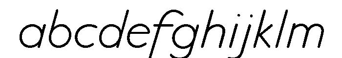 Platten Neu Light Italic FONT