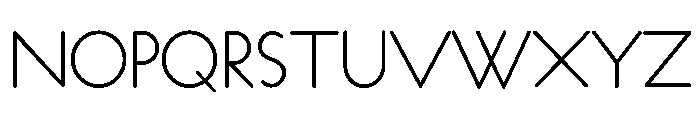 Platten Neu Light Font UPPERCASE