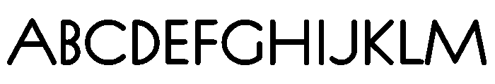 Platten Neu Regular Font UPPERCASE