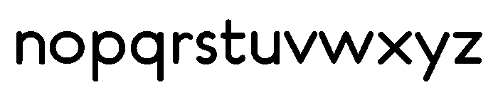 Platten Neu Regular Font LOWERCASE