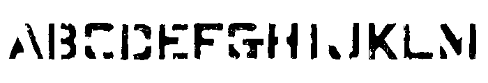 Player Piano Regular Font UPPERCASE