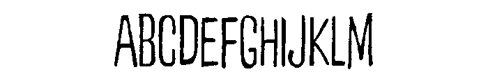 Plumcake Light Font UPPERCASE