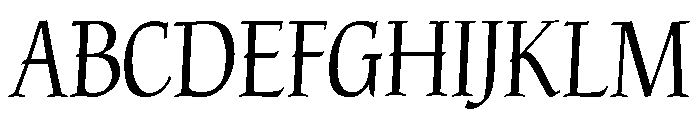 Plymouth Regular Font UPPERCASE