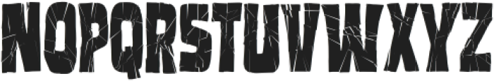 PM Astro-Zombie Shatter otf (400) Font UPPERCASE
