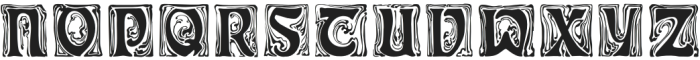 PM Eckmann Initials Combined otf (400) Font UPPERCASE