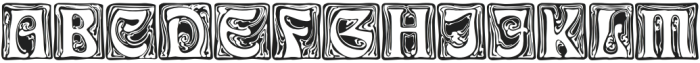 PM Eckmann Initials Main otf (400) Font UPPERCASE