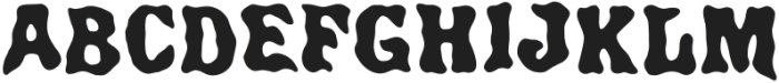 PM Phantasm Regular otf (400) Font UPPERCASE