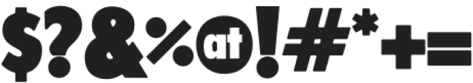 PM Seance Fill-Round otf (400) Font OTHER CHARS