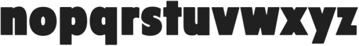 PM Seance Fill-Round otf (400) Font LOWERCASE