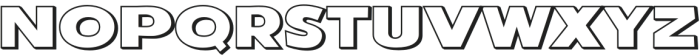 PM Signboard Caps Sharp-OuterShadow otf (400) Font LOWERCASE