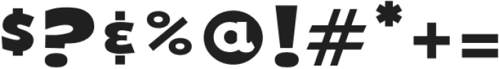 PM Signboard Caps Sharp otf (400) Font OTHER CHARS