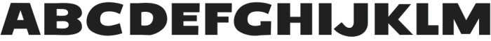 PM Signboard Caps Sharp otf (400) Font UPPERCASE
