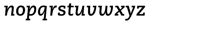 PMN Caecilia 76 Bold Italic Font LOWERCASE