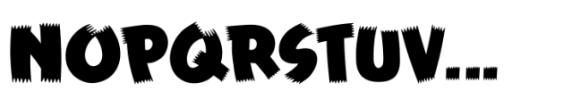 PM Outpost Brush Font UPPERCASE