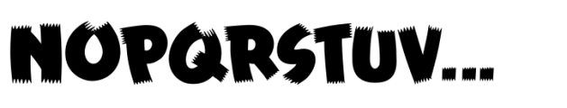 PM Outpost Brush Font LOWERCASE