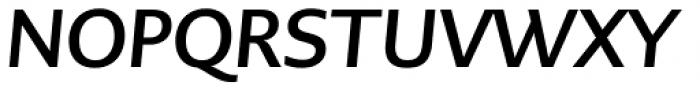 PMN Caecilia Sans Pro Head Bold Oblique Font UPPERCASE