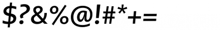 PMN Caecilia Sans Pro Text Bold Oblique Font OTHER CHARS