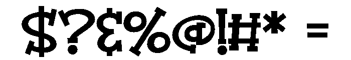 PN Advent Font OTHER CHARS