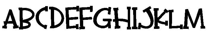 PN Advent Font UPPERCASE