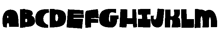 PN Alienation Bold Font UPPERCASE