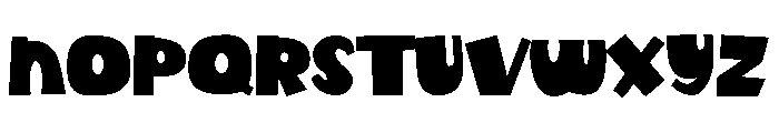 PN Alienation Bold Font UPPERCASE