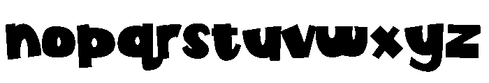PN Alienation Bold Font LOWERCASE