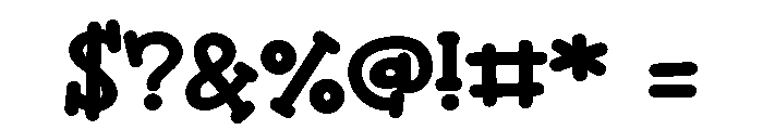 PN Alygator Font OTHER CHARS
