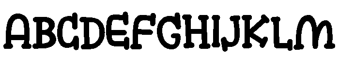 PN Alygator Font UPPERCASE