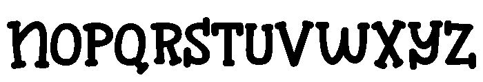 PN Alygator Font UPPERCASE