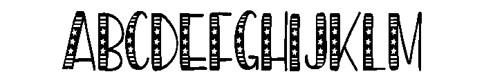 PN Americana Preserves Condensed Font UPPERCASE
