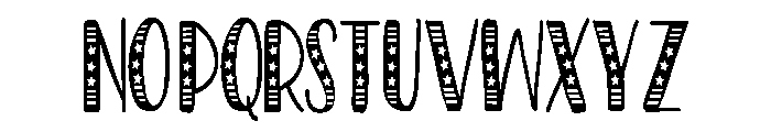 PN Americana Preserves Condensed Font UPPERCASE