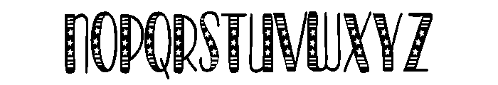 PN Americana Preserves Condensed Font LOWERCASE