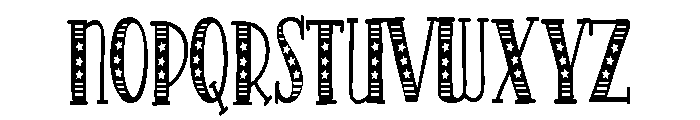 PN Americana Preserves Slab Condensed Font LOWERCASE