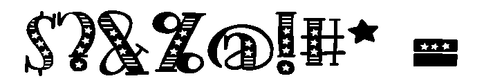 PN Americana Preserves Slab Expanded Font OTHER CHARS