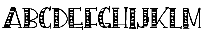 PN Americana Preserves Slab Expanded Font UPPERCASE