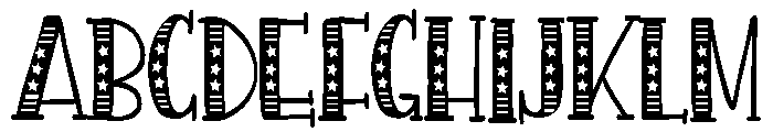 PN Americana Slab Condensed Font UPPERCASE