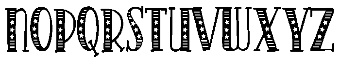 PN Americana Slab Condensed Font LOWERCASE