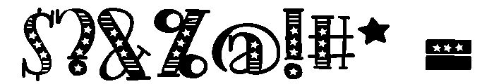 PN Americana Slab Expanded Font OTHER CHARS