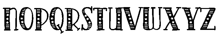 PN Americana Slab Expanded Font LOWERCASE