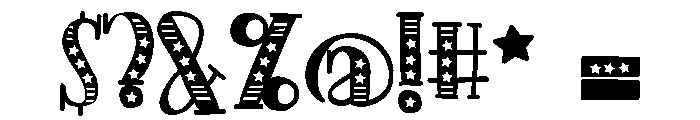 PN Americana Slab Font OTHER CHARS
