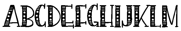 PN Americana Slab Font UPPERCASE