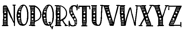 PN Americana Slab Font UPPERCASE