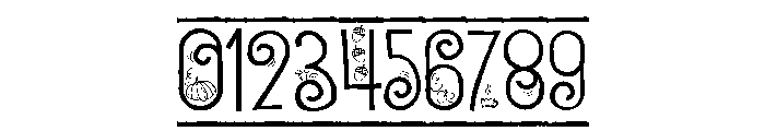 PN Autumn Border Font OTHER CHARS