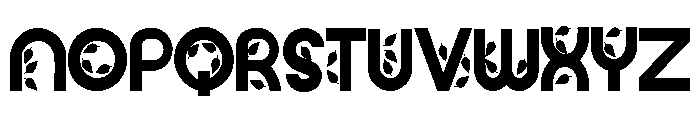PN Autumn Groove Condensed Bold Font UPPERCASE