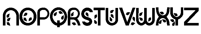PN Autumn Groove Condensed Font UPPERCASE