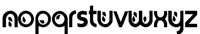 PN Autumn Groove Condensed Font LOWERCASE