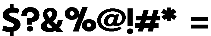PN Autumn Groove Expanded Bold Font OTHER CHARS