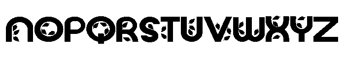 PN Autumn Groove Expanded Bold Font UPPERCASE