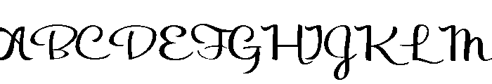 PN Autumn Groove Script Font UPPERCASE